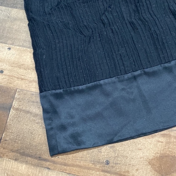 Antonio Melani dress 100% silk size 2‎ black lined - Picture 3 of 7